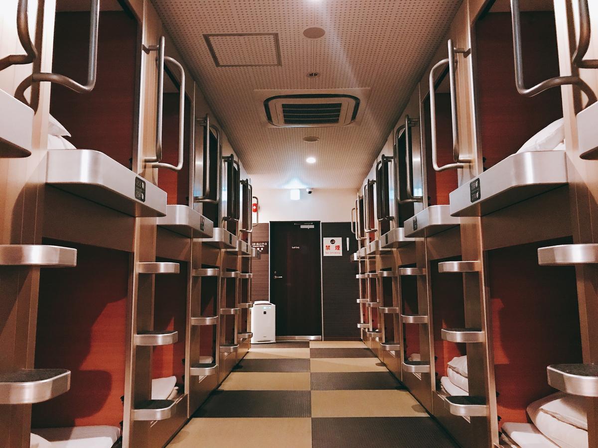 Sauna & Capsule Hotel Rumor Plaza Кіото Екстер'єр фото